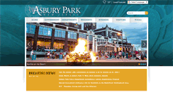 Desktop Screenshot of cityofasburypark.com